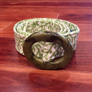 BELT GREEN CORAL BOUTIQUE STYLE